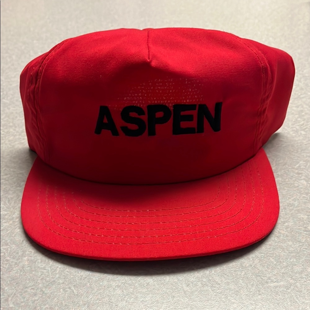 Red Aspen Strohm Snapback